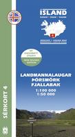 Landmannalaugar hiking map