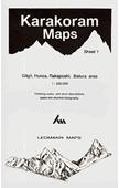 Karakoram hiking maps