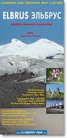Mt. Elbrus hiking map