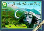 Arusha national park map