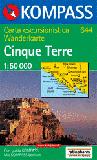 Cinque Terre hiking map