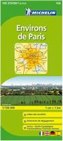 Paris Environs map