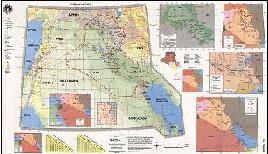 Iraq planning map