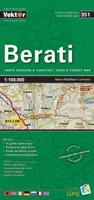 Berati prefecture map