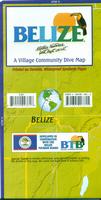 Belize dive map