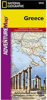 Greece travel map