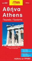 Athens city map map