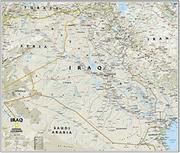 Iraq wall map