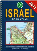 Mapa Israel road atlas