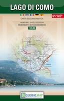 Lago di Como hiking map