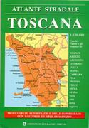 Tuscany road atlas