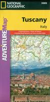 Tuscany travel map