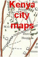 Kenya city maps