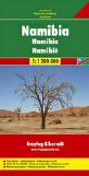 Namibia travel map