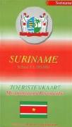 Suriname tourist map
