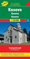 Kosovo travel map