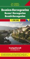 Bosnia travel map
