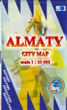 Almaty city map