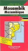 Mozambique travel map