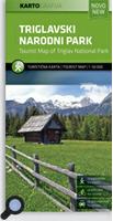 Triglav National Park hiking map