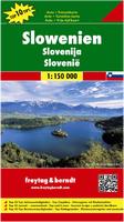 Slovenia travel map