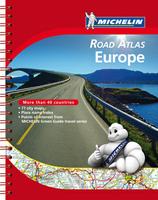 Europe road atlas