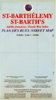 St. Barts travel map