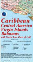 Caribbean Islands Travel Map
