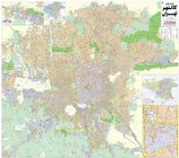 Tehran city map