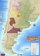 Argentina wine map