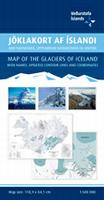 Iceland Glaciers map