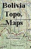Bolivia topographic maps