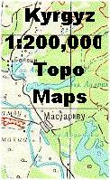 Kyrgyzstan topographic maps