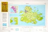 Antigua topographic map