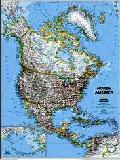 North America political map