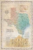 Texas antique map