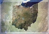 Ohio satellite map