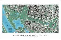 Washington D.C. satellite map