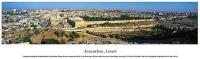 Jerusalem panoramic poster