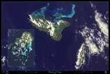 Tonga satellite image