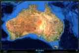 Australia satellite image