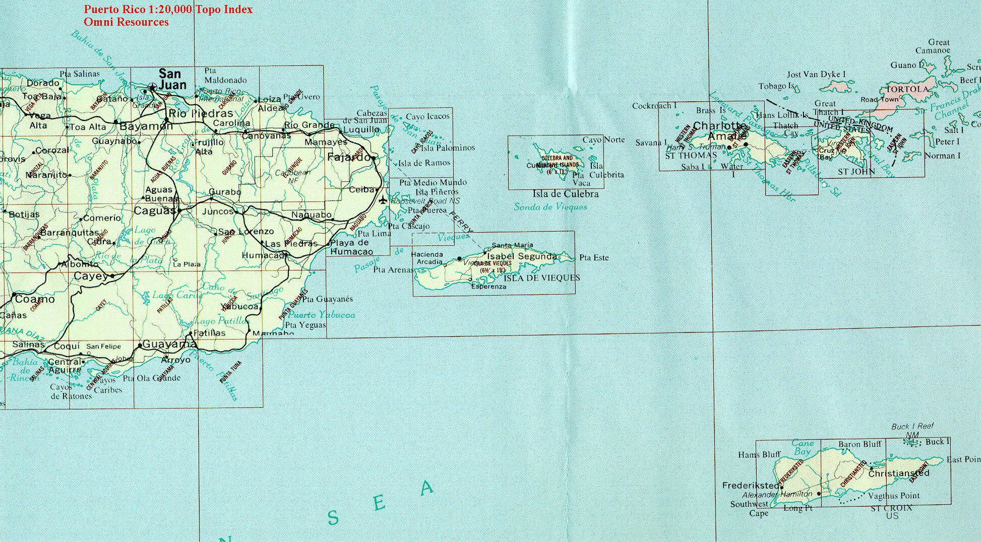 Puerto Rico maps from Omni Resources.