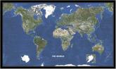 World Satellite Image map