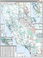 California Wall Map