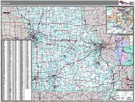 Missouri Wall Map