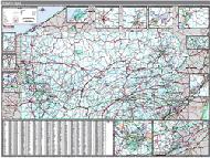 Pennsylvania Wall Map