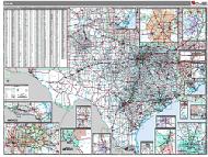 Texas Wall Map