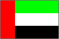 United Arab Emirates flags