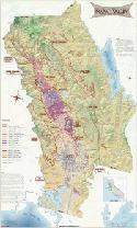 Napa Valley Wine Map