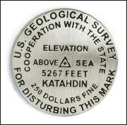 Mt. Katahdin benchmark magnet